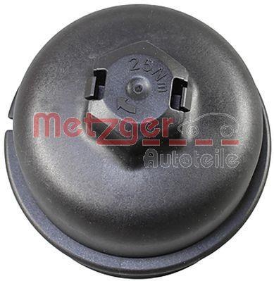 Cubierta, caja filtro de aceite (Cuerpo filtro de aceite) METZGER ref. 2370076